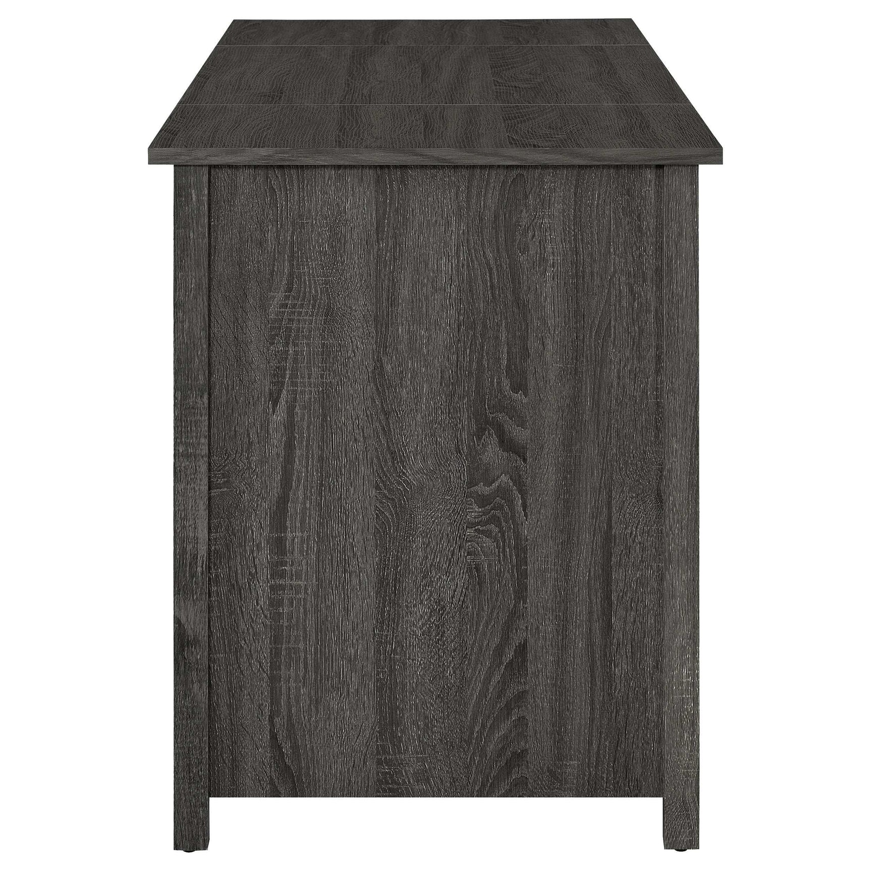 Dylan Weathered Grey Lift Top Computer Desk - Ornate Home