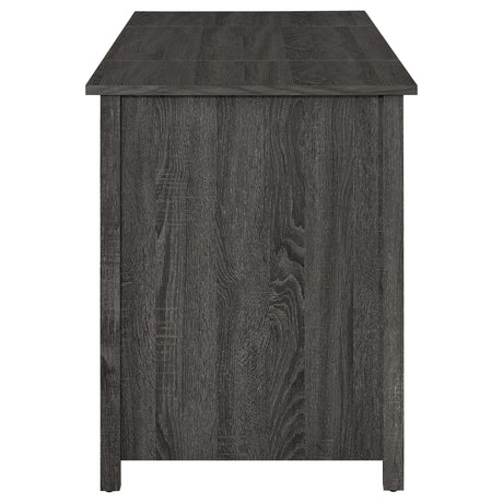 Dylan Weathered Grey Lift Top Computer Desk - Ornate Home