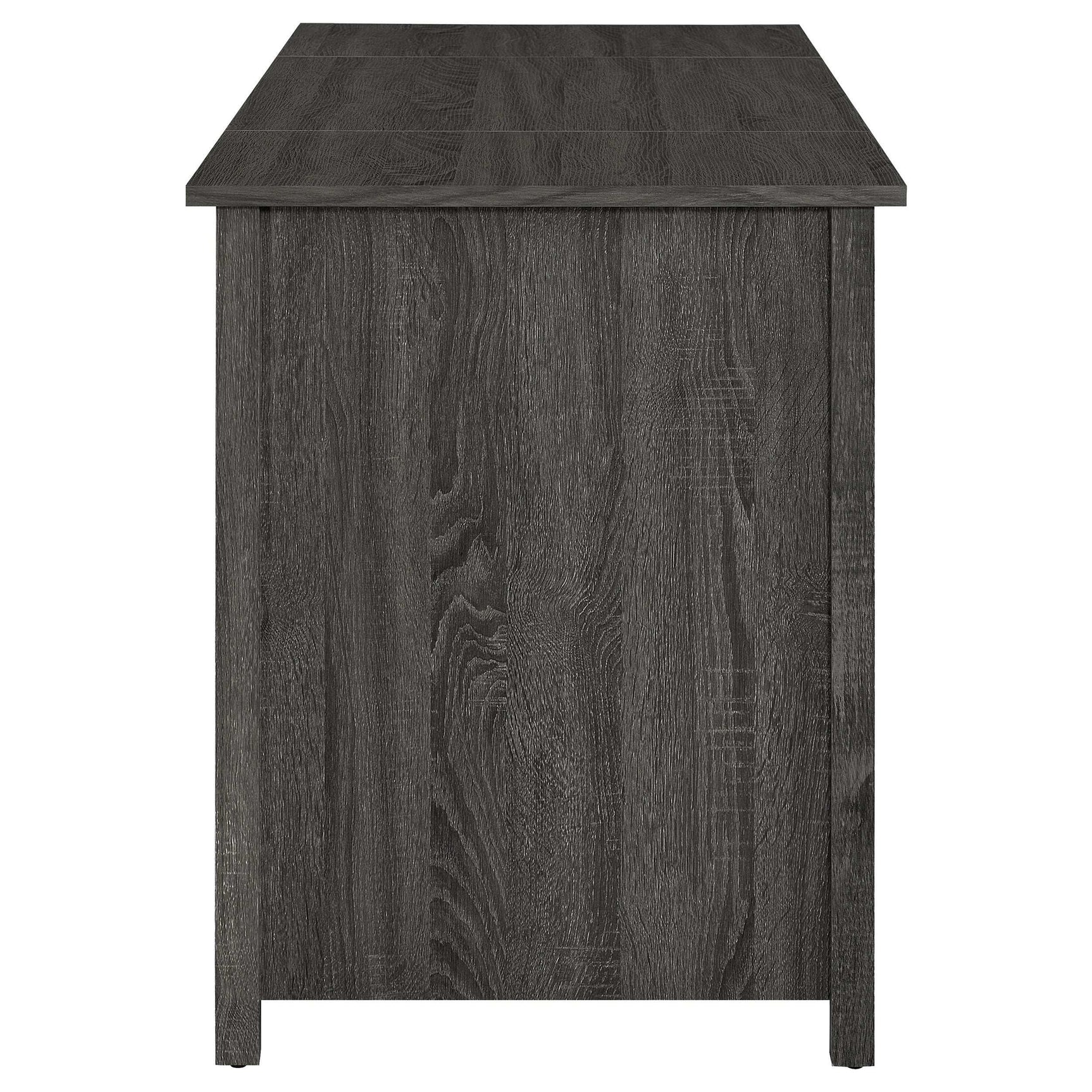 Dylan Weathered Grey Lift Top Computer Desk - Ornate Home