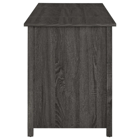 Dylan Weathered Grey Lift Top Computer Desk - Ornate Home
