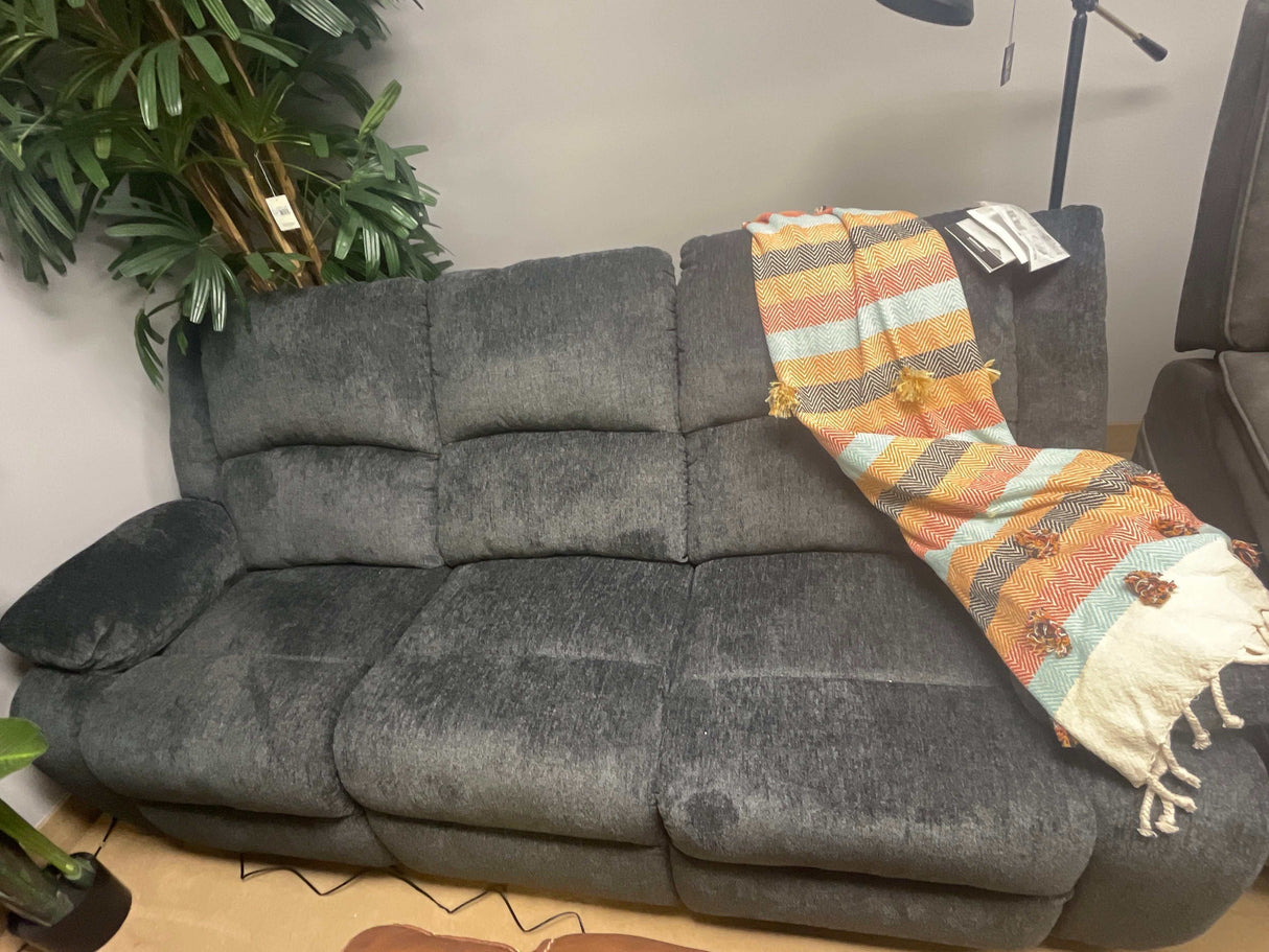 Draycoll Slate Power Reclining Sofa - Ornate Home