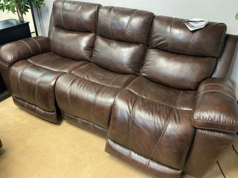 Edmar Chocolate Power Reclining Sofa - Ornate Home