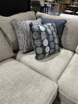 Eastleigh Tan L Shape Sectional Sofa - Ornate Home