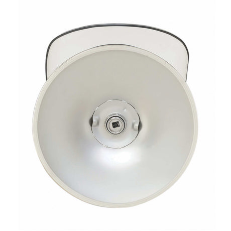 Edenton White & Chrome Adjustable Height Bar Stools (Set Of 2) - Ornate Home