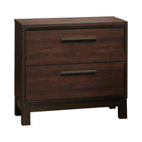 Edmonton Rustic Tobacco Nightstand - Ornate Home