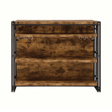 Edna Antique Nutmeg Bar Unit - Ornate Home