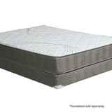 Edrea White/Gray 10" Tight Top Pocket Coil Eastern King Mattress - Ornate Home