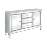 Eduard Silver Accent Cabinet - Ornate Home