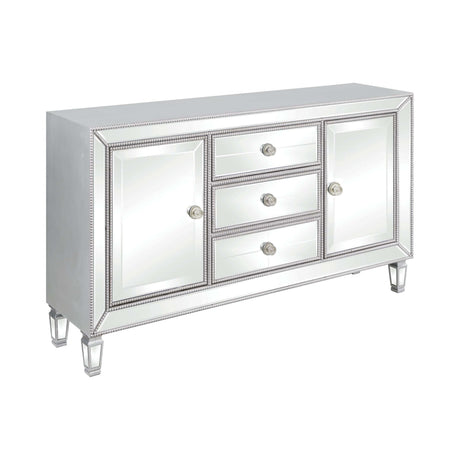 Eduard Silver Accent Cabinet - Ornate Home