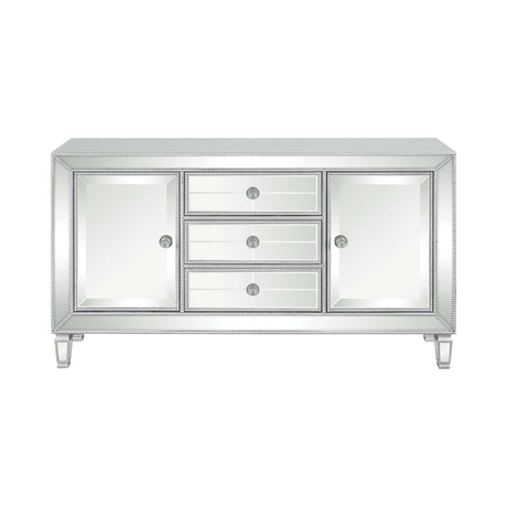 Eduard Silver Accent Cabinet - Ornate Home