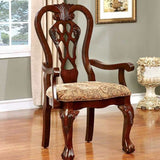 Elana Brown Cherry Dining Room Set / 9pc - Ornate Home