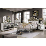 Eliora Silver & Mirrored Dresser and Mirror - Ornate Home