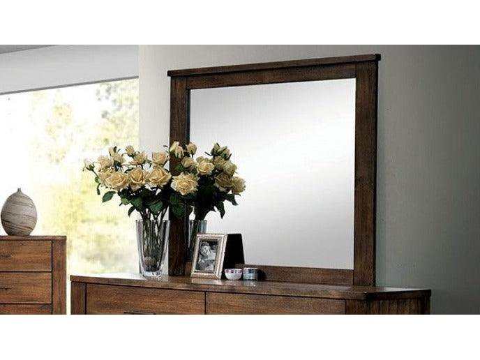 Elkton Antique Oak Mirror - Ornate Home