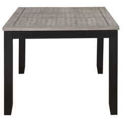 Elodie Grey / Black 5 Pc Dining Set - Ornate Home