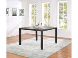 Elodie Grey / Black Counter Height Dining Table - Ornate Home
