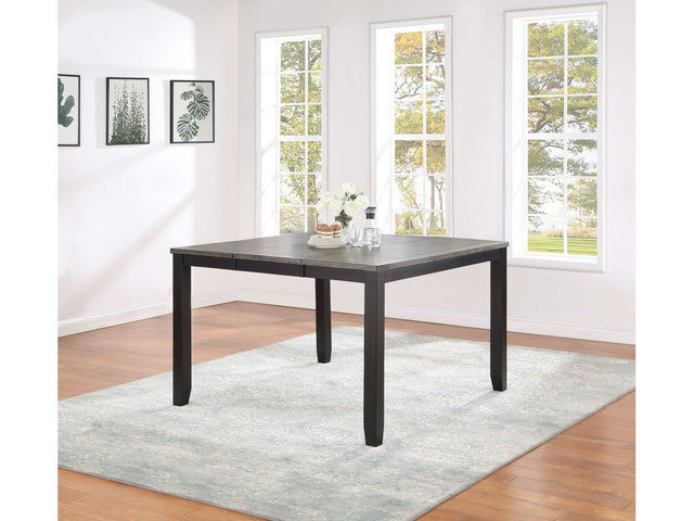 Elodie Grey / Black Counter Height Dining Table - Ornate Home