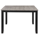 Elodie Grey / Black Counter Height Dining Table - Ornate Home