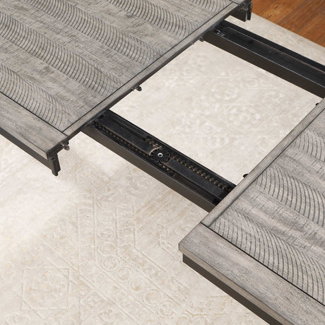 Elodie Grey / Black Dining Table - Ornate Home