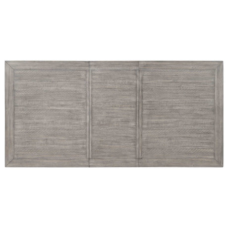 Elodie Grey / Black Dining Table - Ornate Home