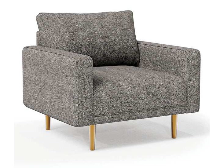 Elverum Charcoal Gray Chair - Ornate Home