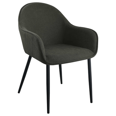 Emma Charcoal Arm Chair - Ornate Home