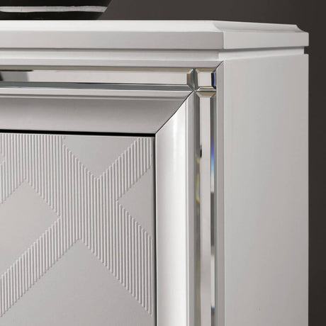 Emmeline White Chest - Ornate Home