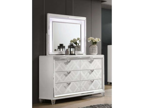 Emmeline White Dresser - Ornate Home