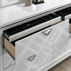 Emmeline White Dresser - Ornate Home