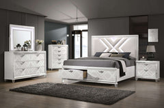 Emmeline White Dresser - Ornate Home