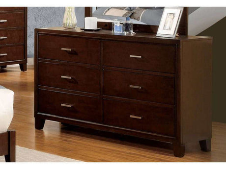 Enrico II Brown Cherry Dresser - Ornate Home
