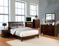 Enrico II Brown Cherry Dresser - Ornate Home