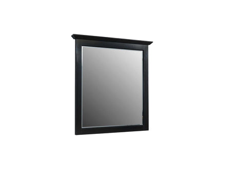 Erika Black 4-Piece Queen Bedroom Set - Ornate Home