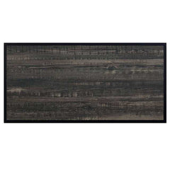 Esdargo Black/Distressed Dark Oak Bar Height Table w/ LED Light - Ornate Home