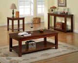 Estell Dark Cherry End Table - Ornate Home