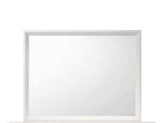 Evan White Mirror - Ornate Home