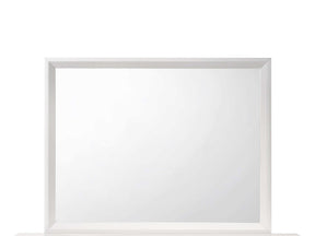 Evan White Mirror - Ornate Home