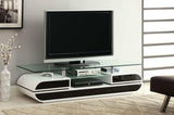 Evos Black & White TV Console - Ornate Home