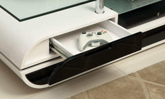 Evos Black & White TV Console - Ornate Home