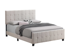 Fairfield Beige Eastern King Panel Bed - Ornate Home