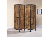Fay Antique Nutmeg 4 Panel Screen - Ornate Home