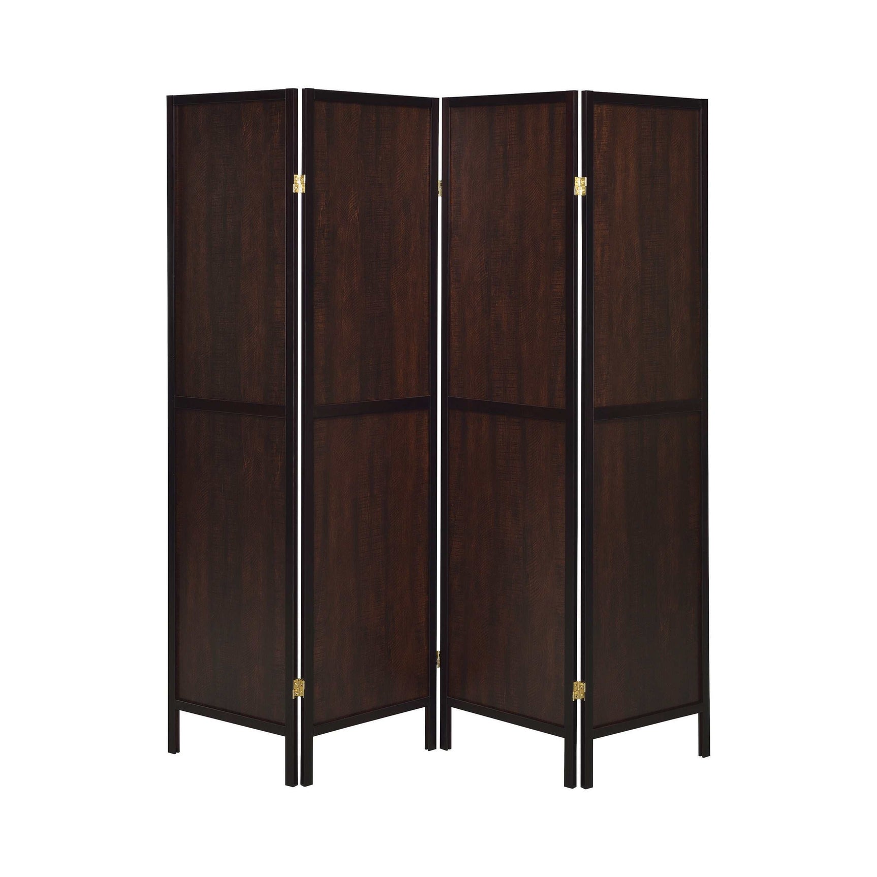 Fay Tobacco & Cappuccino 4 Panel Screen - Ornate Home