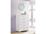 Felicity Glossy White Chest - Ornate Home