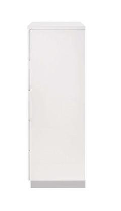 Felicity Glossy White Chest - Ornate Home