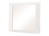 Felicity Glossy White Dresser Mirror - Ornate Home