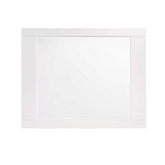 Felicity Glossy White Dresser Mirror - Ornate Home