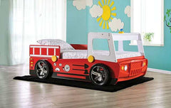 Fierstall Red Twin Bed - Ornate Home