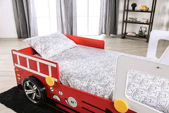 Fierstall Red Twin Bed - Ornate Home