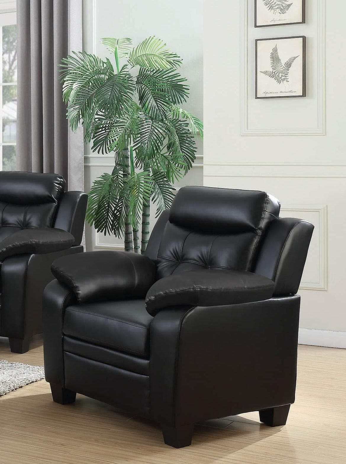 Finley Black Chair - Ornate Home