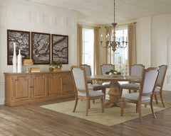 Florence Rustic Smoke Sideboard - Ornate Home