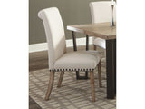 Florence Rustic Smoke and Grey Side Chairs (Set of 2) - Ornate Home